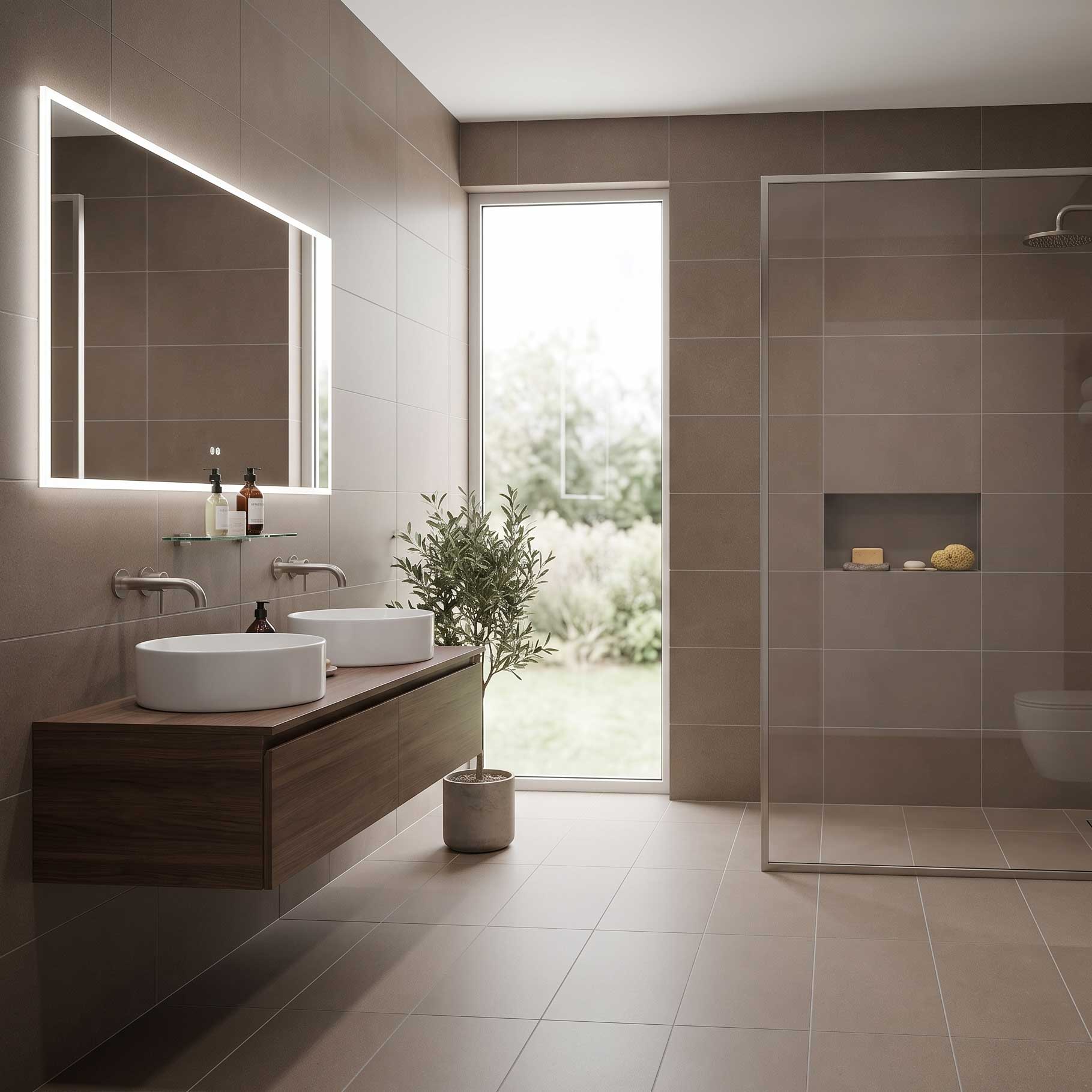 Marmy Mocha Honed 300X600 2 Marmy Mocha Honed 300X600 - Image 2