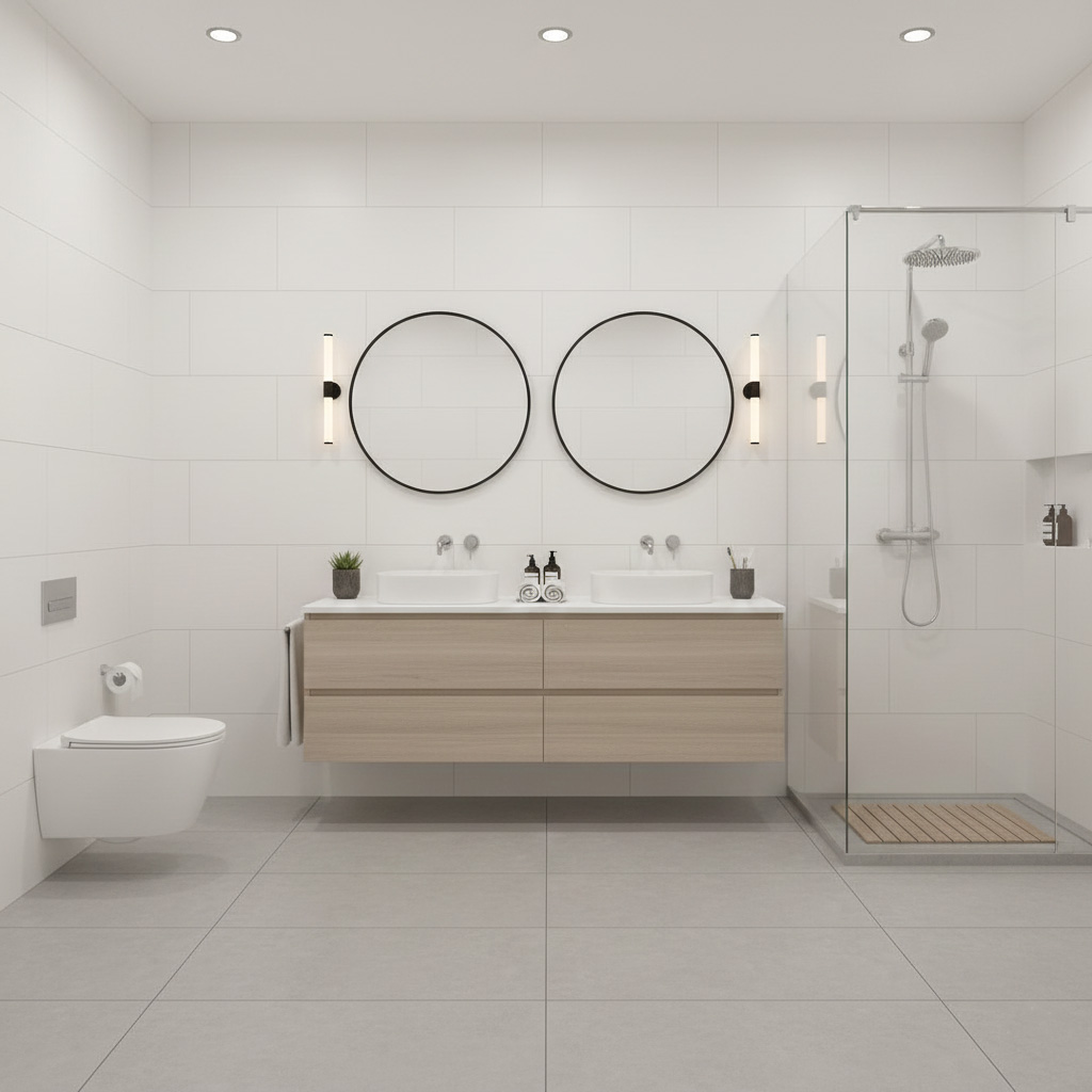 Matt White Wall Tile 300X600 2 Matt White Wall Tile 300X600 - Image 2