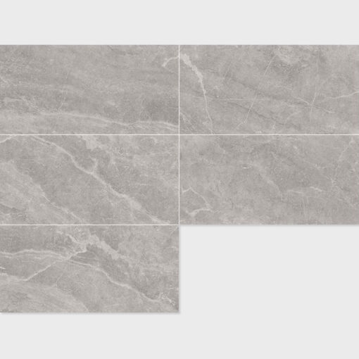 Infinito Dark Grey Matt 600X1200 5 bathroom tiles
