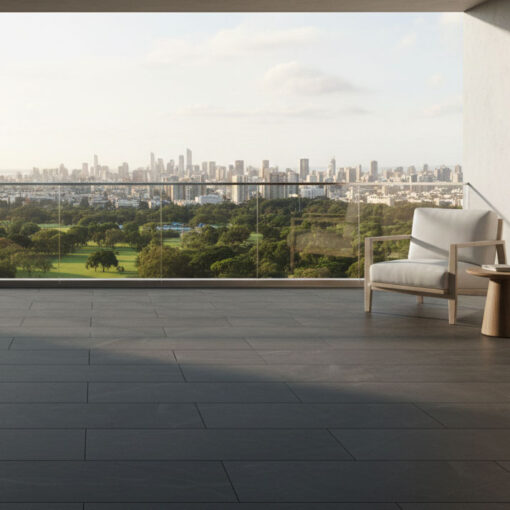 Slate Stone Anthracite In/Out Tile 300X600 5 bathroom tiles