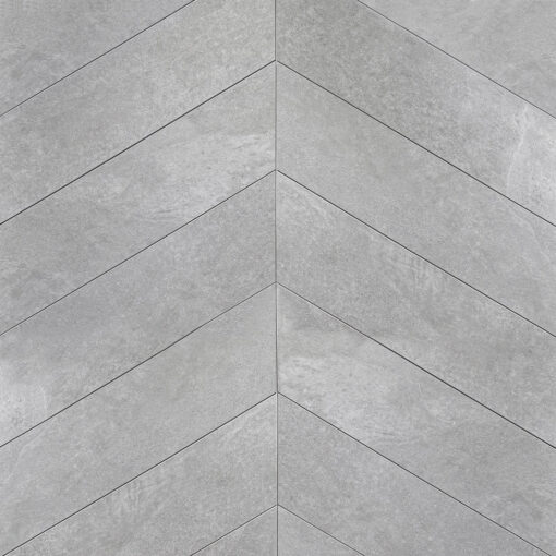 Slate Stone Silver Chevron Matt 520x150