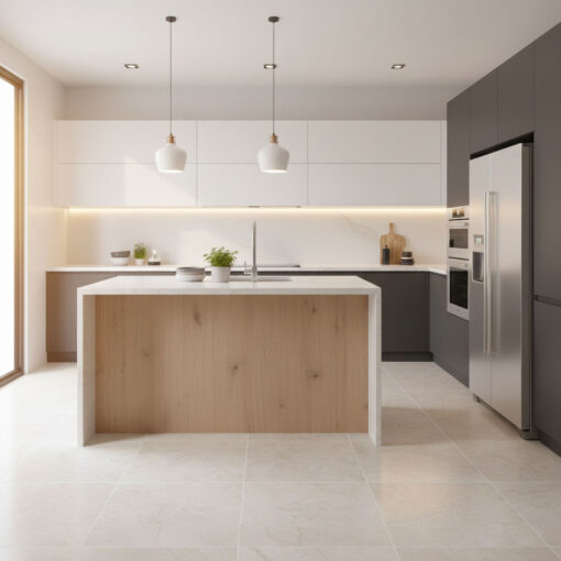 Alternative view of Impression Beige Matt Tile 600X600