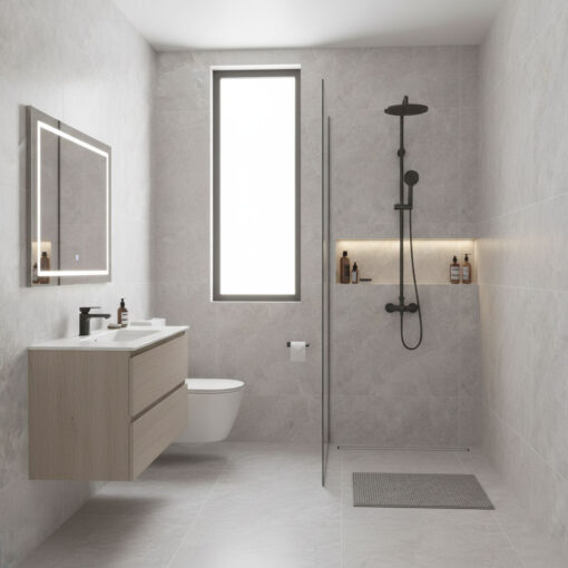 Alternative view of Impression Bianco Matt Tile 300X600