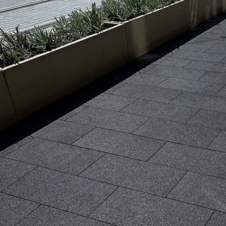 Granite Raven Black Paving 600x400x30mm My Tile Market