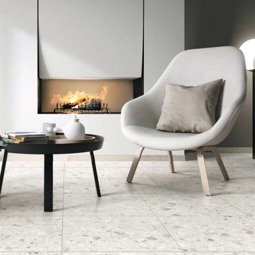Alternative view of Terrazzo Stone Nude Tile Matt Smooth Grip 300x300