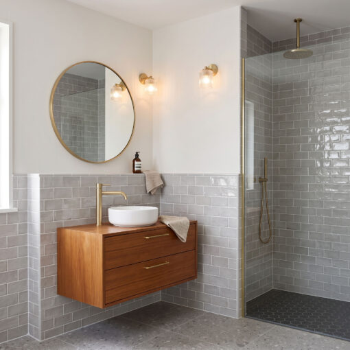 Retro Ash Gloss Tile 75x150 - Image 2