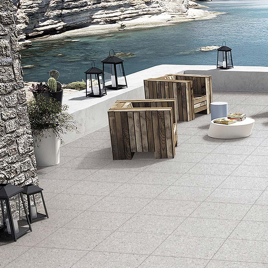 Terrazzo Stone Grey Tile Matt Smooth Grip 300x300 2 Terrazzo Stone Grey Tile Matt Smooth Grip 300x300 - Image 2