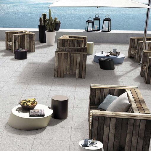 Terrazzo Stone Grey Tile Matt Smooth Grip 300x300 7 bathroom tiles