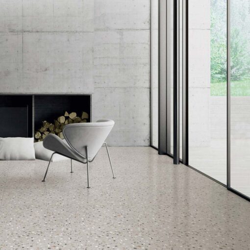 Alternative view of Terrazzo Stone Taupe Tile Matt Smooth Grip 300x300