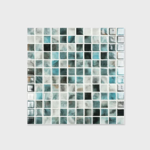 Vidrepur Nature Air Force 25x25 Pool Mosaics (Sheet 312x312)