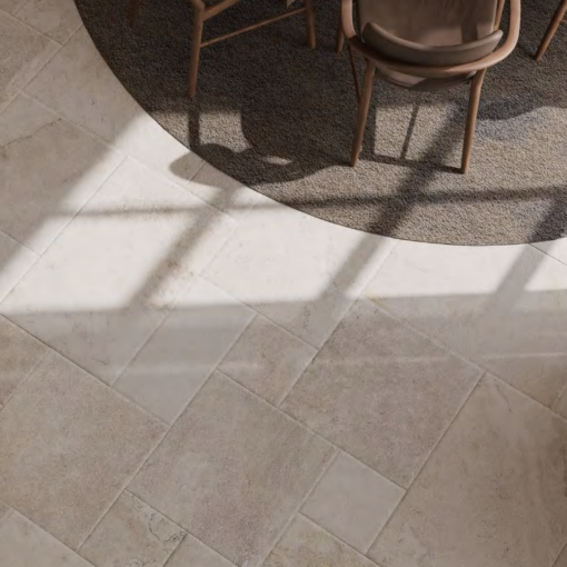 Alternative view of Croyd Sand Modular French Pattern Matt Tile