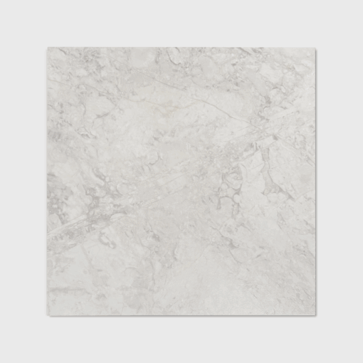 PJ Marble Light Grey 600x600 Tile Honed