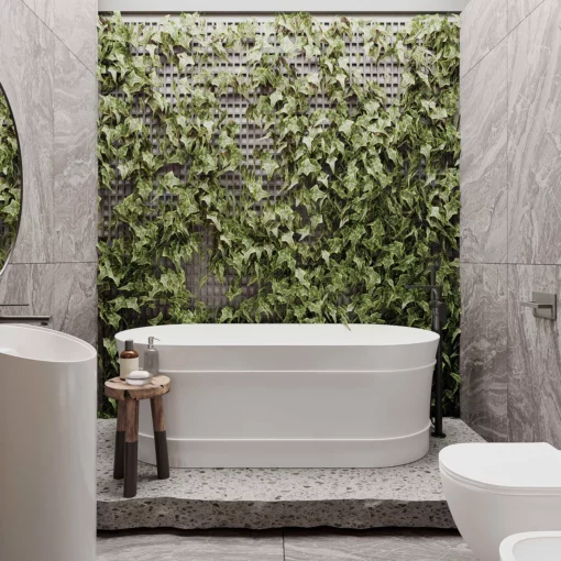 Bondi Freestanding Bath 1500x750x580 Gloss White