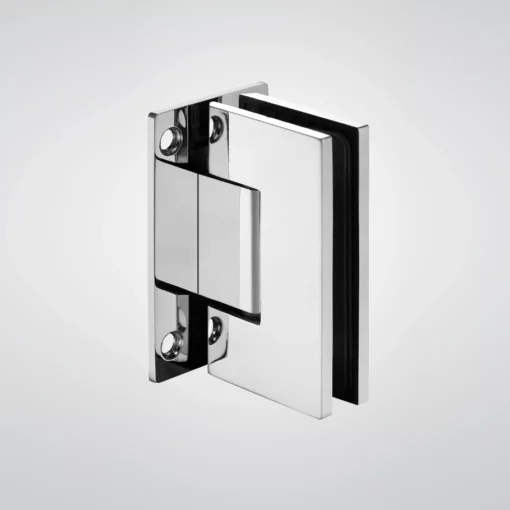 Frameless Glass to Wall Hinge (Wall to Wall) Shower Screen 7 bathroom tiles