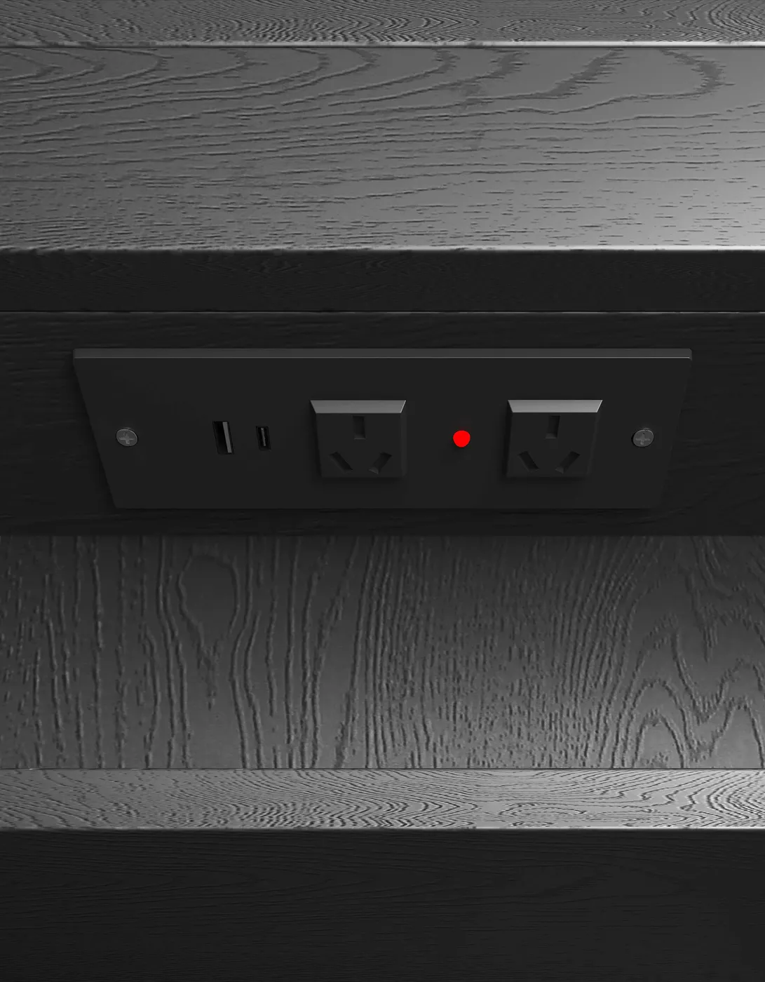 LED Bondi Shaving Cabinet 900x600 Black Oak 6 LED Bondi Shaving Cabinet 900x600 Black Oak - Image 6