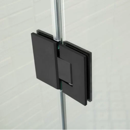Frameless Wall to Wall Shower Screen 5 bathroom tiles