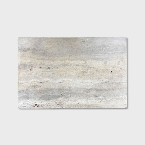 Silver Travertine Tumbled 406X610X30mm