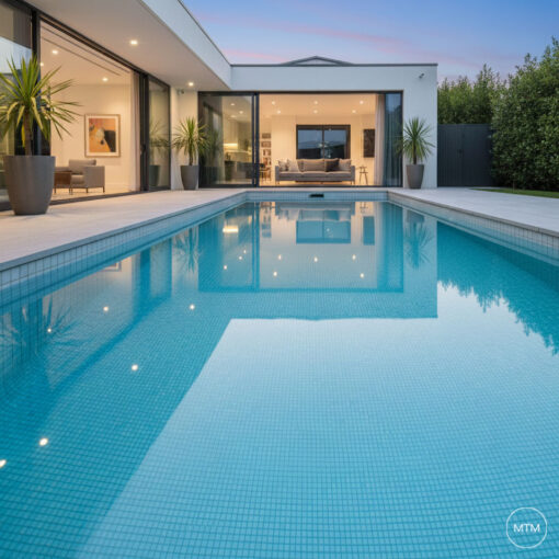 Vidrepur White 25x25 Pool Mosaics (Sheet 312x312) 7 bathroom tiles