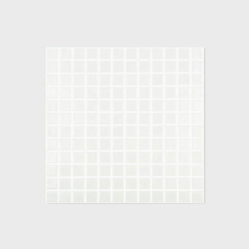Vidrepur White 25x25 Pool Mosaics (Sheet 312x312)