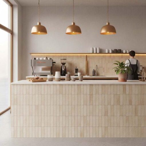 Alternative view of Monte Beige Matt Tile 50x250