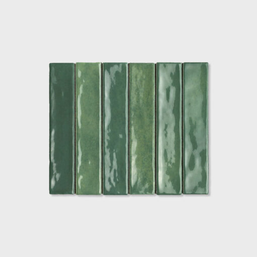 Monte Green Gloss Tile 50x250