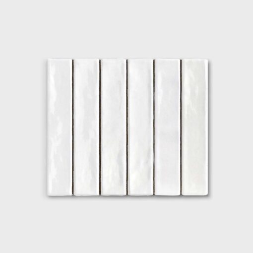 Monte White Gloss Tile 50x250