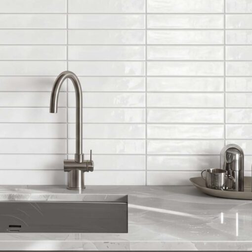 Alternative view of Monte White Gloss Tile 50x250