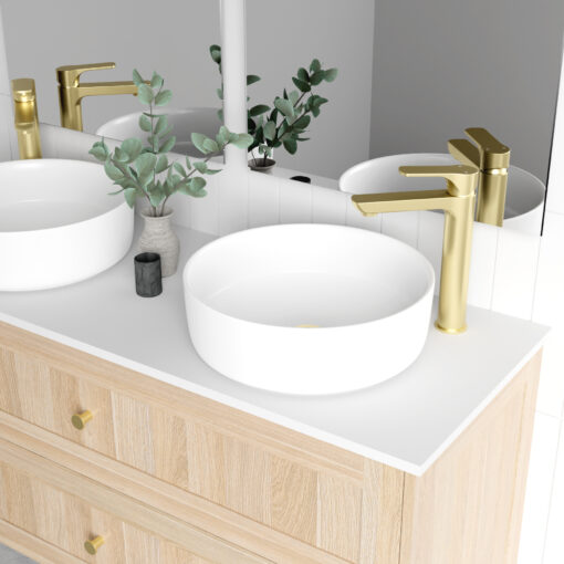 Pier Vanity 600mm ~ 1800mm 8 bathroom tiles