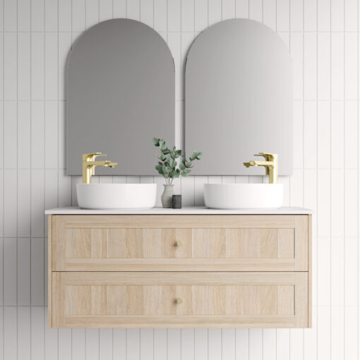 Pier Vanity 600mm ~ 1800mm 9 bathroom tiles