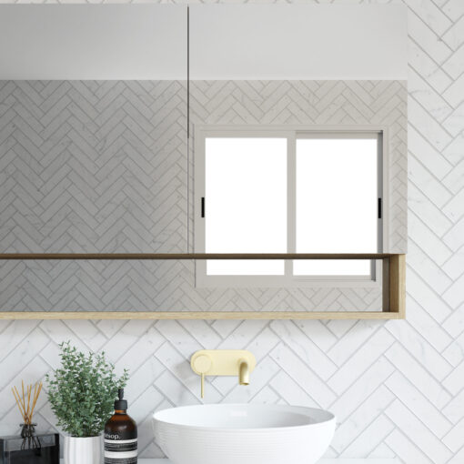 Alternative view of Watson Shaver Shaving Cabinet 600mm ~ 1500mm