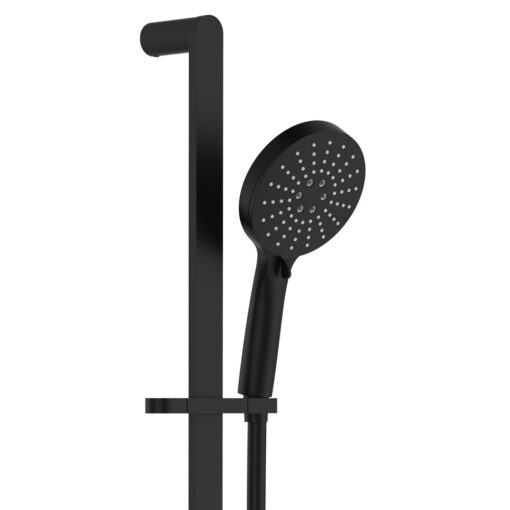 Alternative view of Empire Slim Rail Shower Matt Black