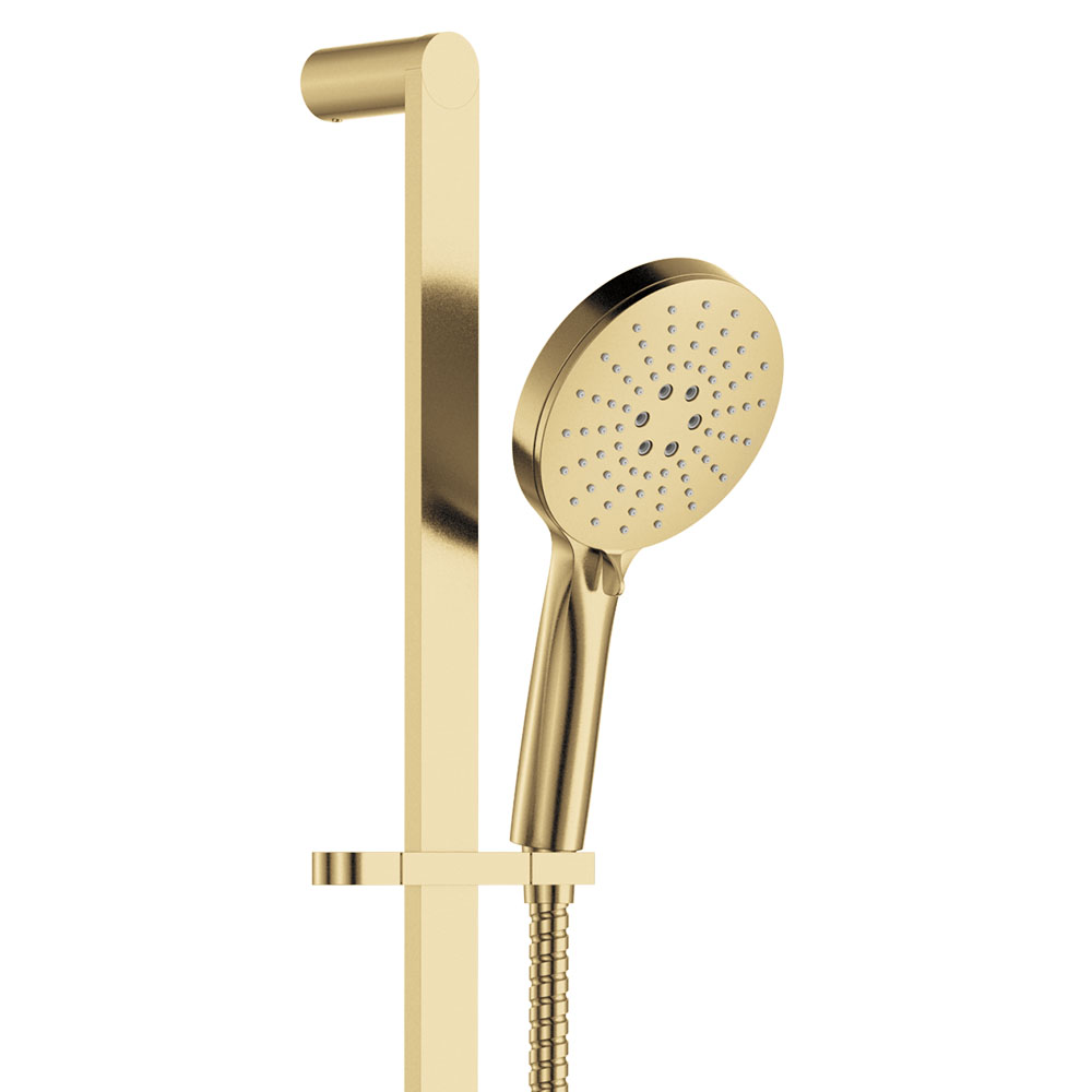 Empire Slim Rail Shower Urban Brass 2 Empire Slim Rail Shower Urban Brass - Image 2