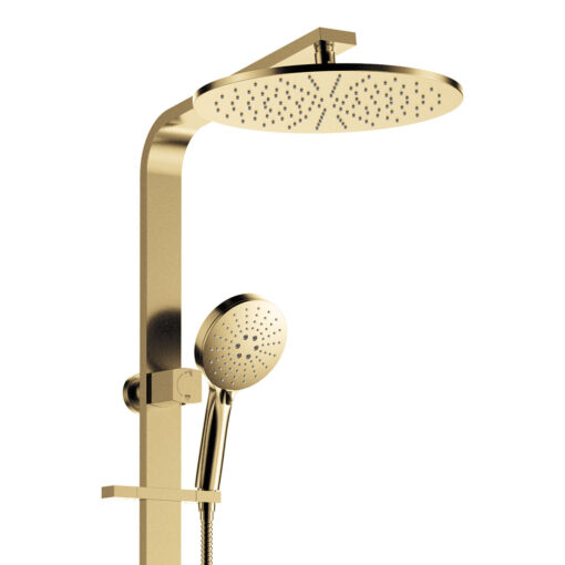 Alternative view of Empire Slim Deluxe Twin Shower Urban Brass