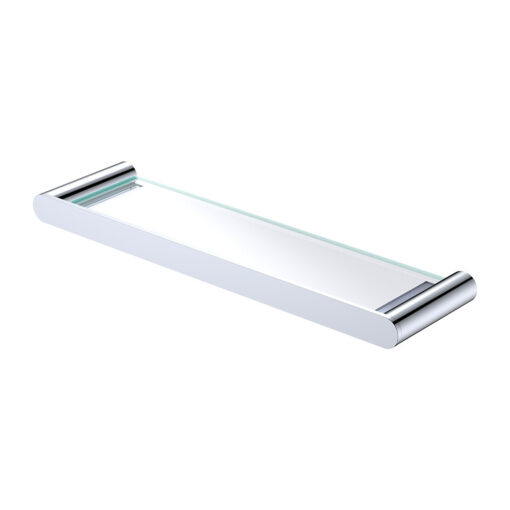 Empire Slim Shower Shelf Glass SS304 Chrome