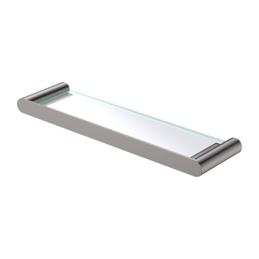 Empire Slim Shower Shelf Glass SS304 Gun Metal
