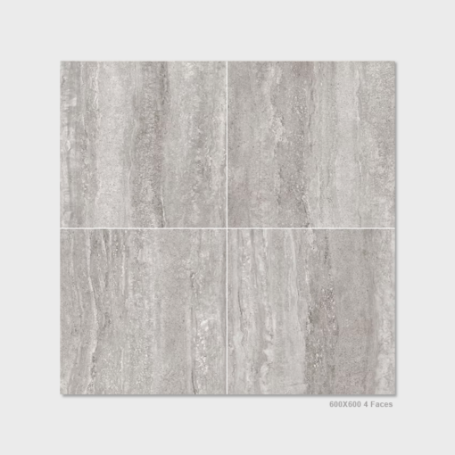 Striato Silver Tile Matt 600x600   