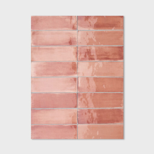 Tone Blush Subway Gloss Tile 52x160mmx10mm