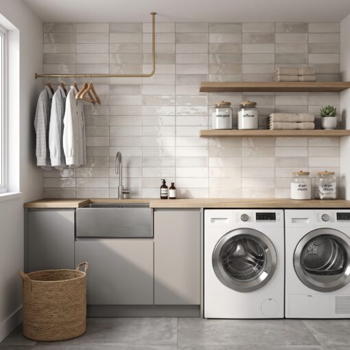 Alternative view of Tone Gullwing Subway Gloss Tile 52x160mmx10mm